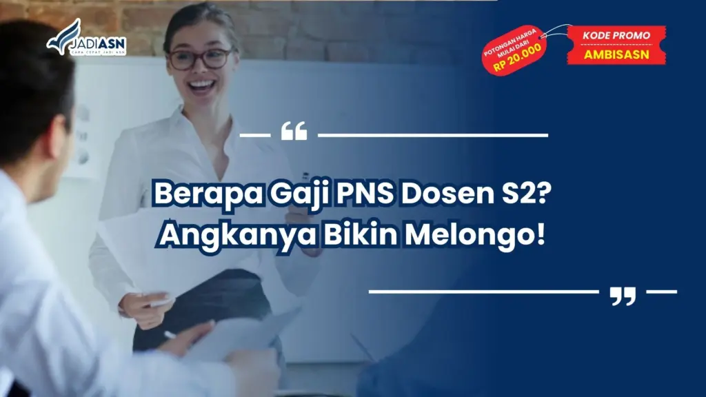 berapa gaji pns dosen s2