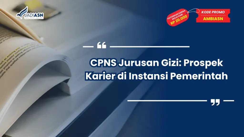 CPNS Jurusan Gizi