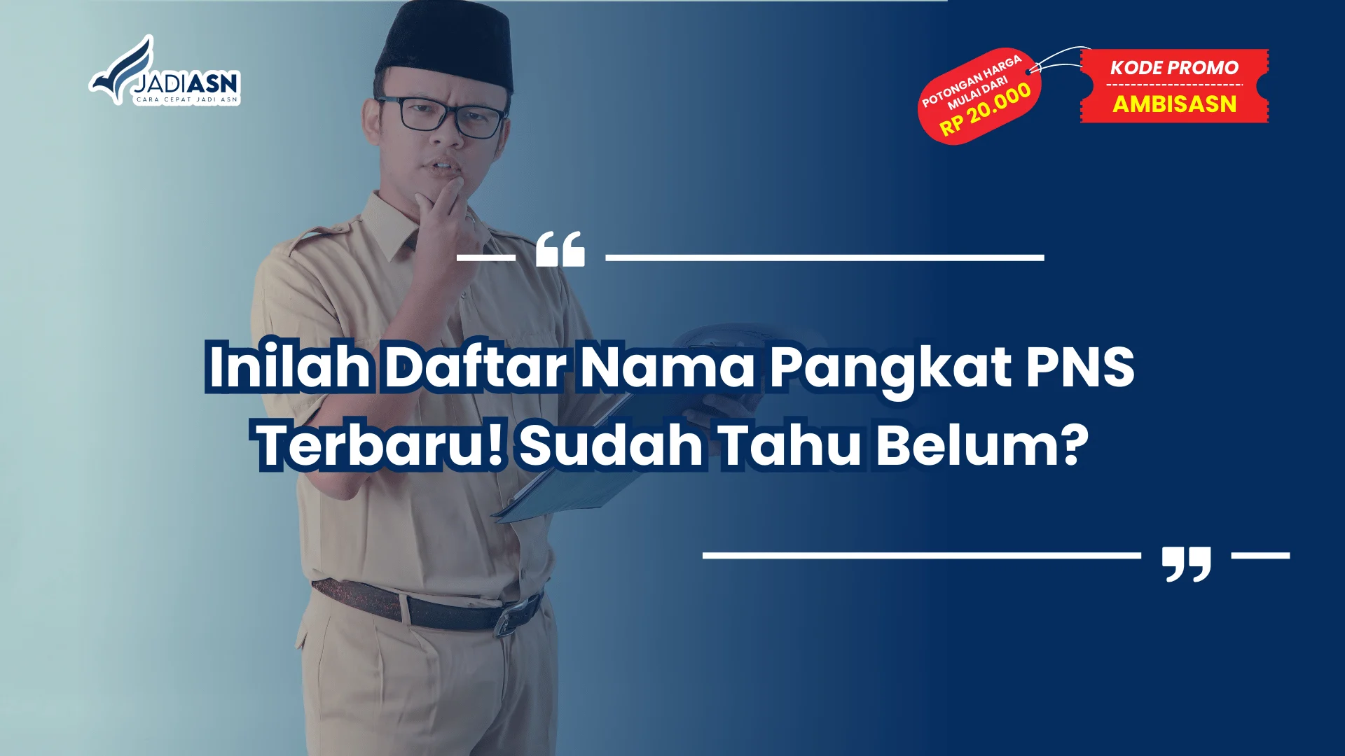 Nama Pangkat PNS