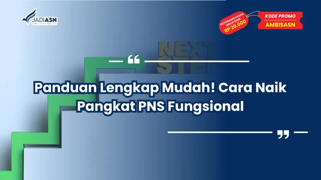 Cara Naik Pangkat PNS Fungsional