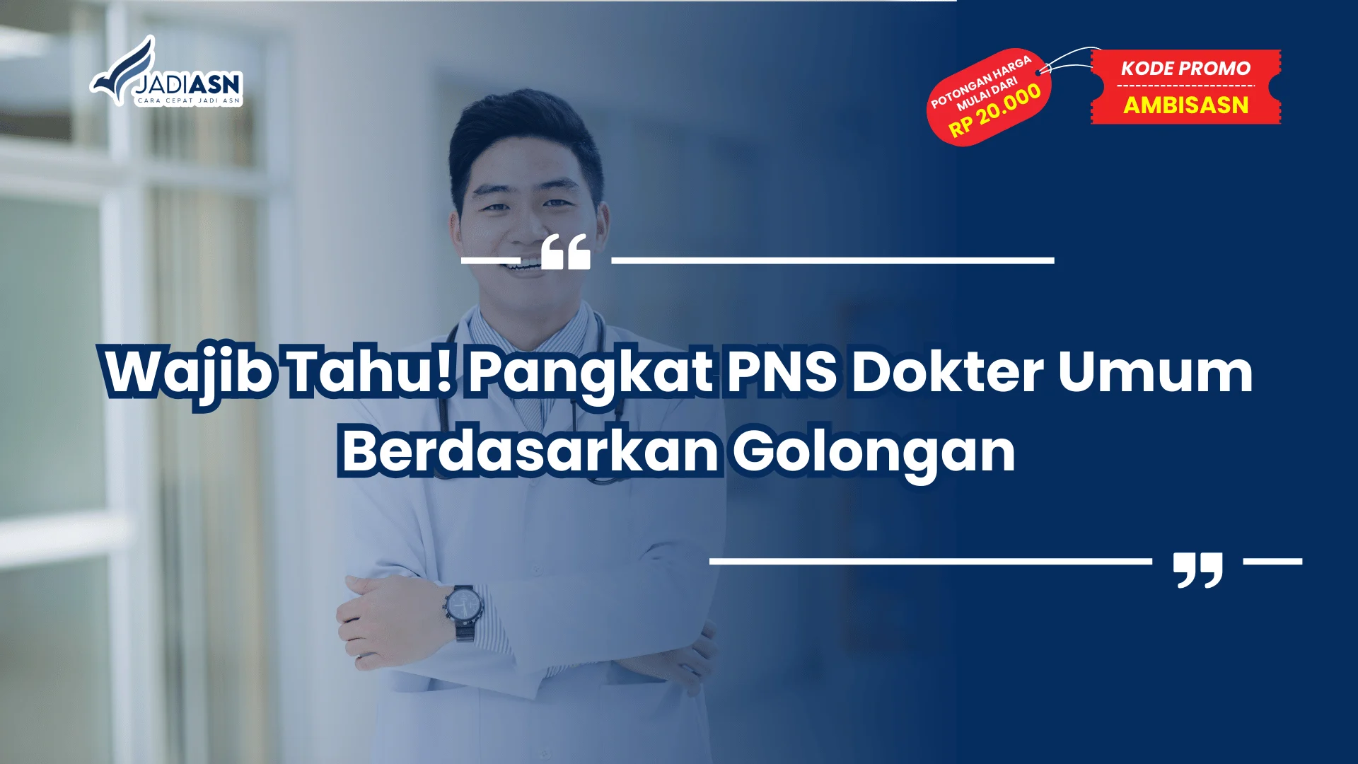 Pangkat PNS Dokter Umum