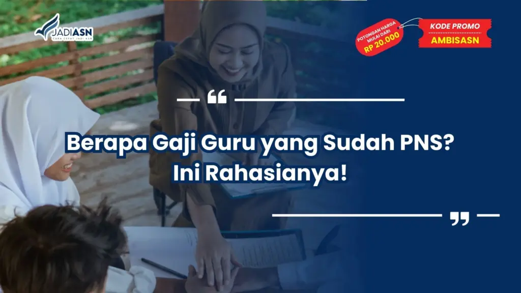 berapa gaji guru yang sudah pns