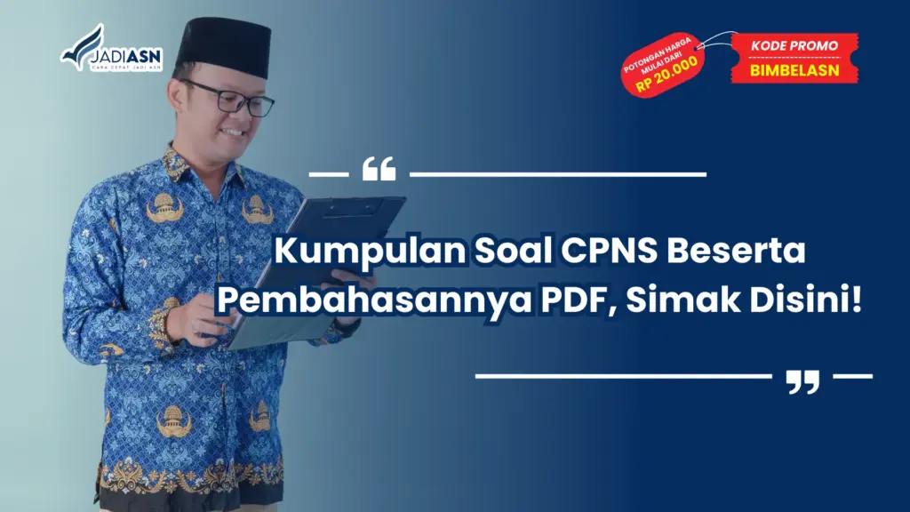 Soal CPNS Beserta Pembahasannya PDF