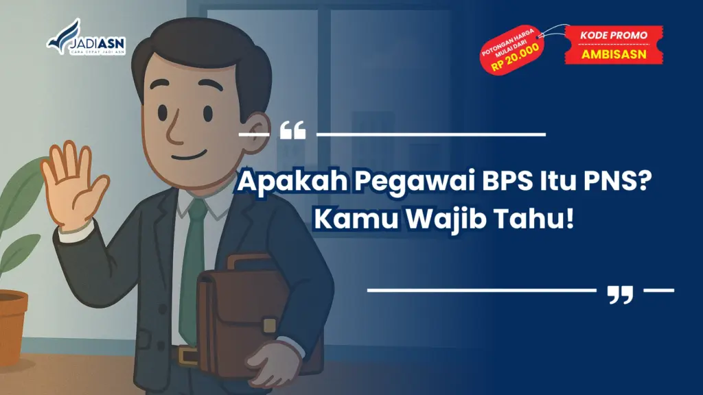 Apakah Pegawai BPS Itu PNS