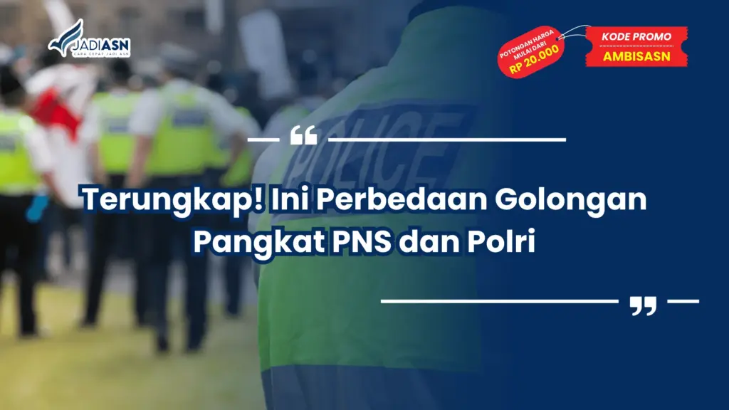 Golongan Pangkat PNS dan Polri