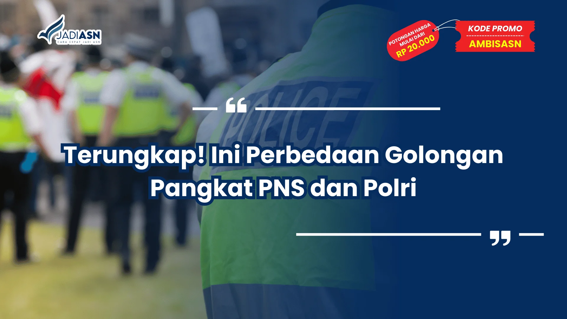 Golongan Pangkat PNS dan Polri