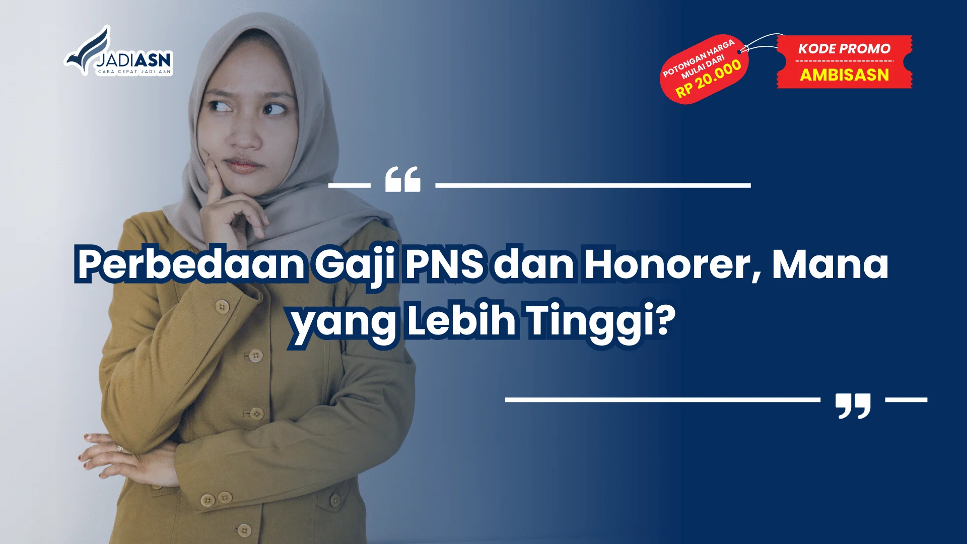 Perbedaan Gaji PNS dan Honorer