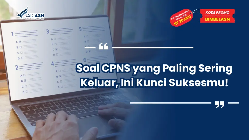 Soal CPNS yang Paling Sering Keluar