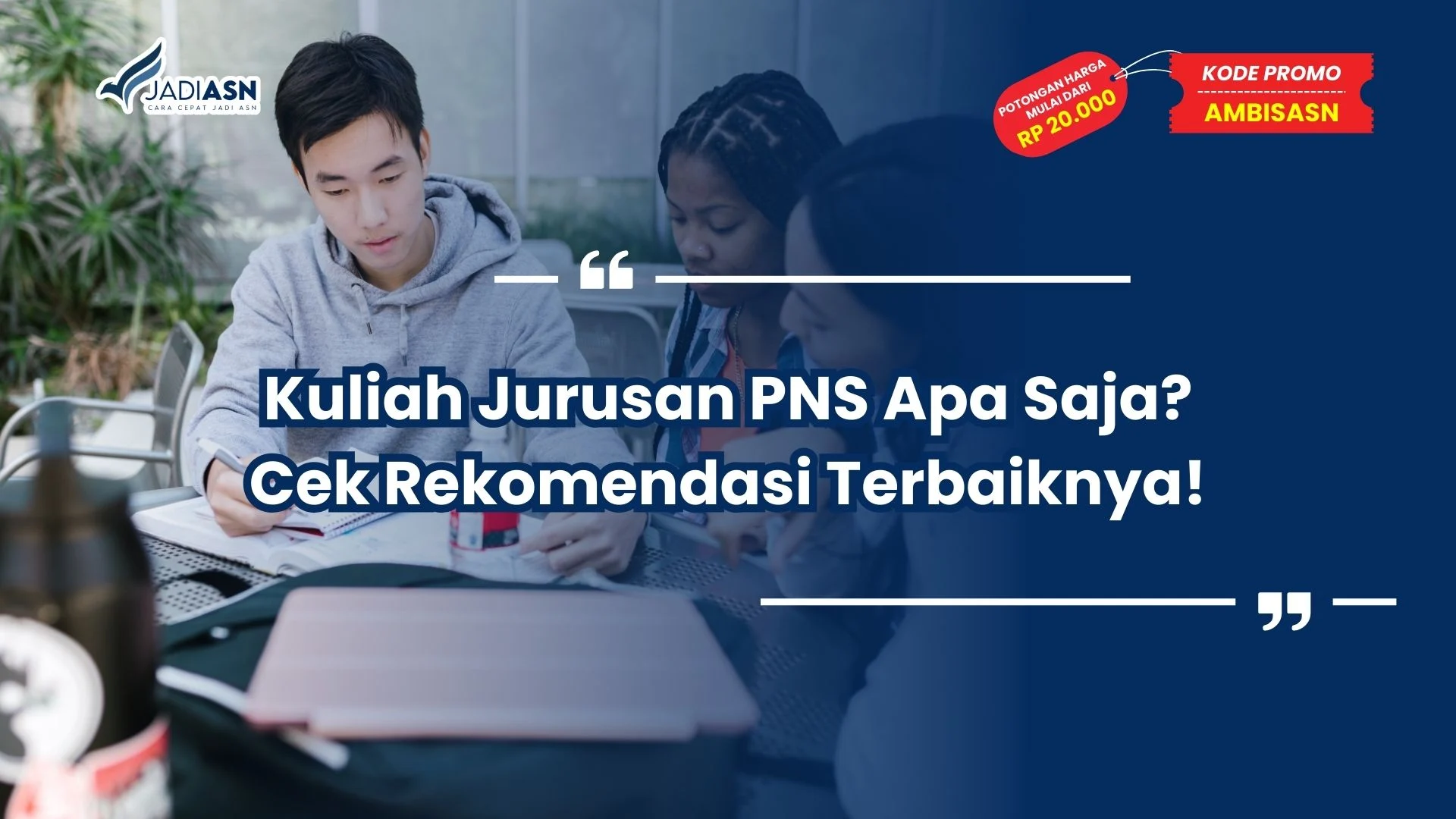 kuliah jurusan pns apa saja