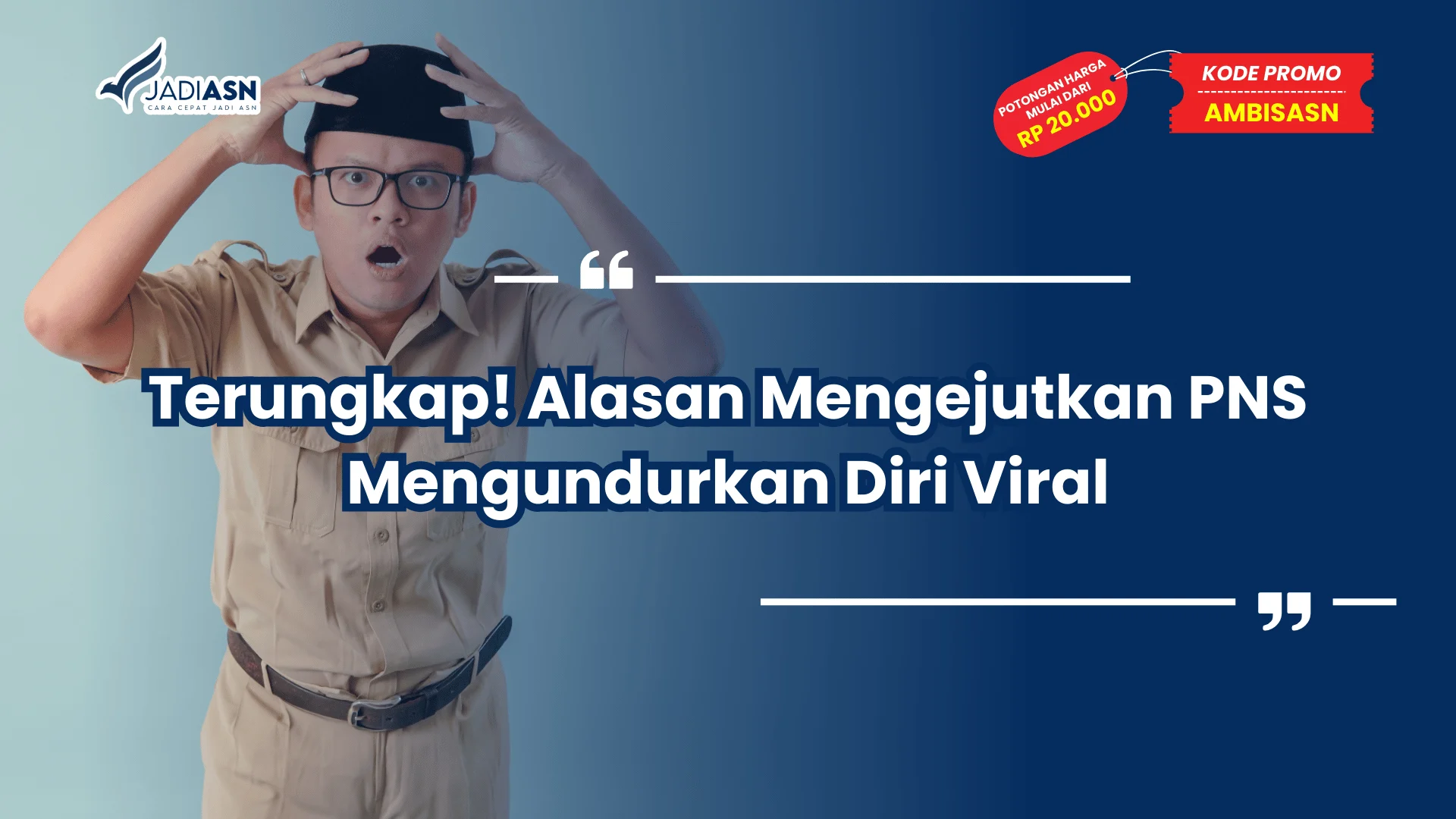 PNS Mengundurkan Diri Viral