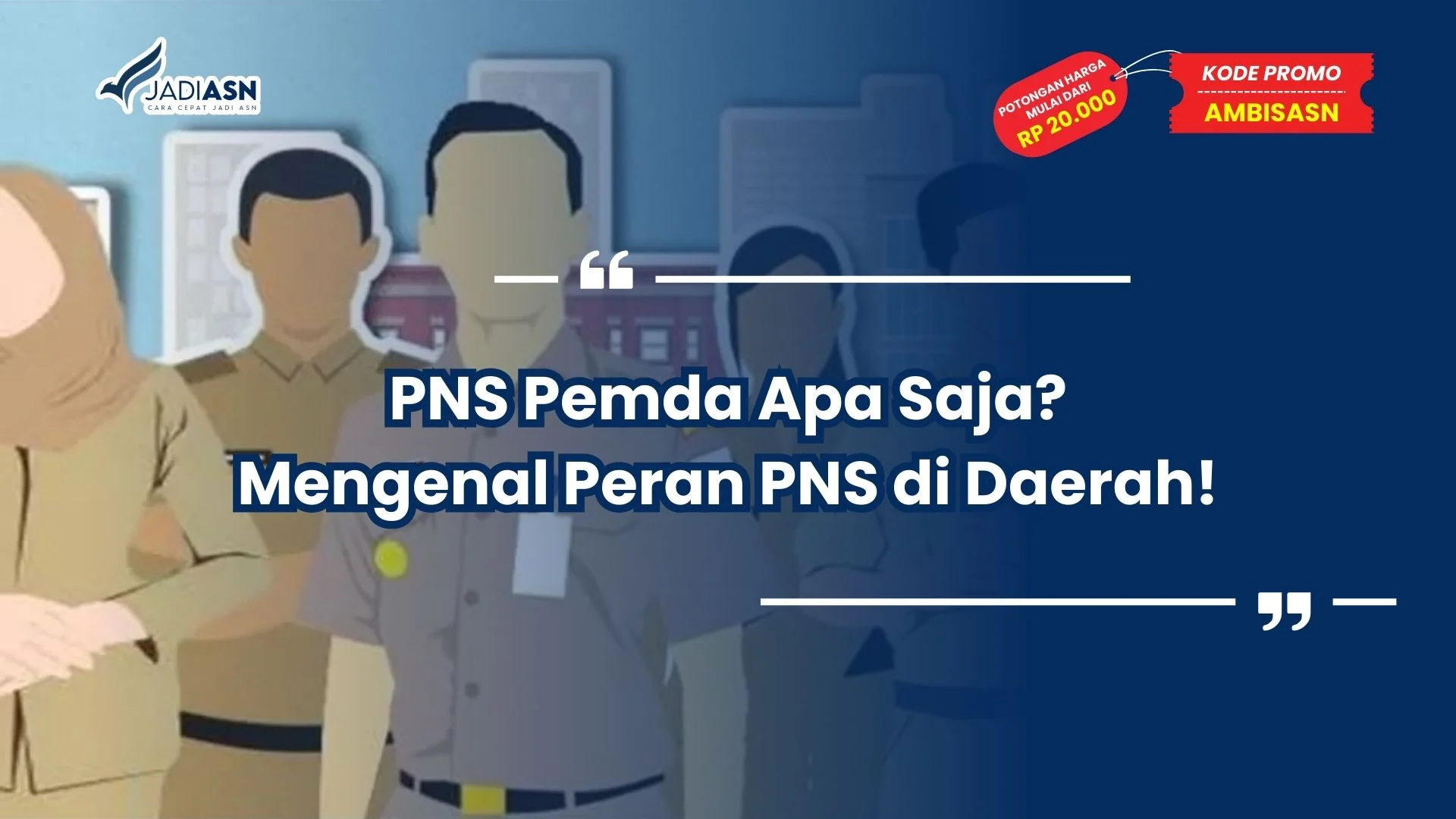 pns pemda apa saja