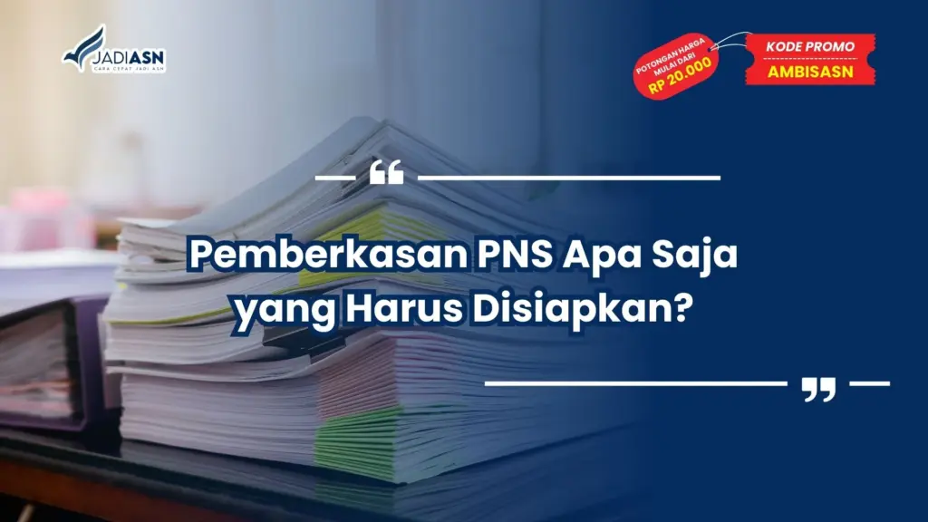 pemberkasan pns apa saja