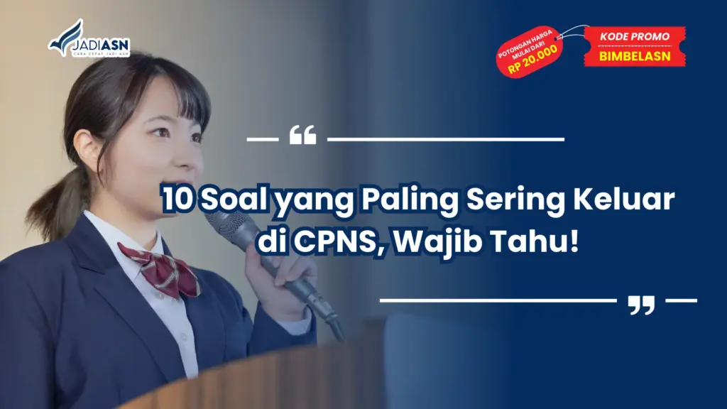 Soal yang Paling Sering Keluar di CPNS