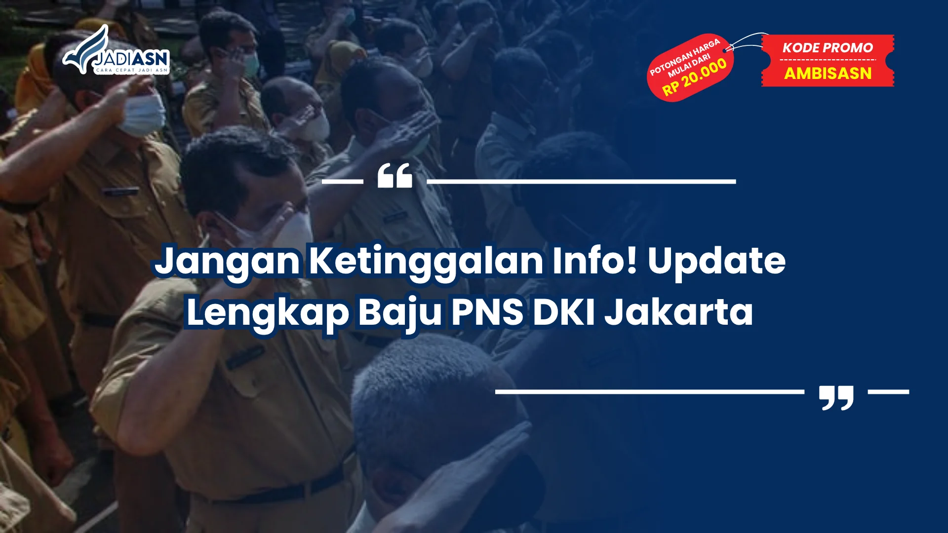 Jangan Ketinggalan Info! Update Lengkap Baju PNS DKI Jakarta