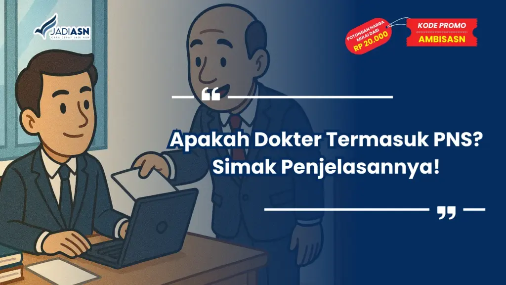 Apakah Dokter Termasuk PNS