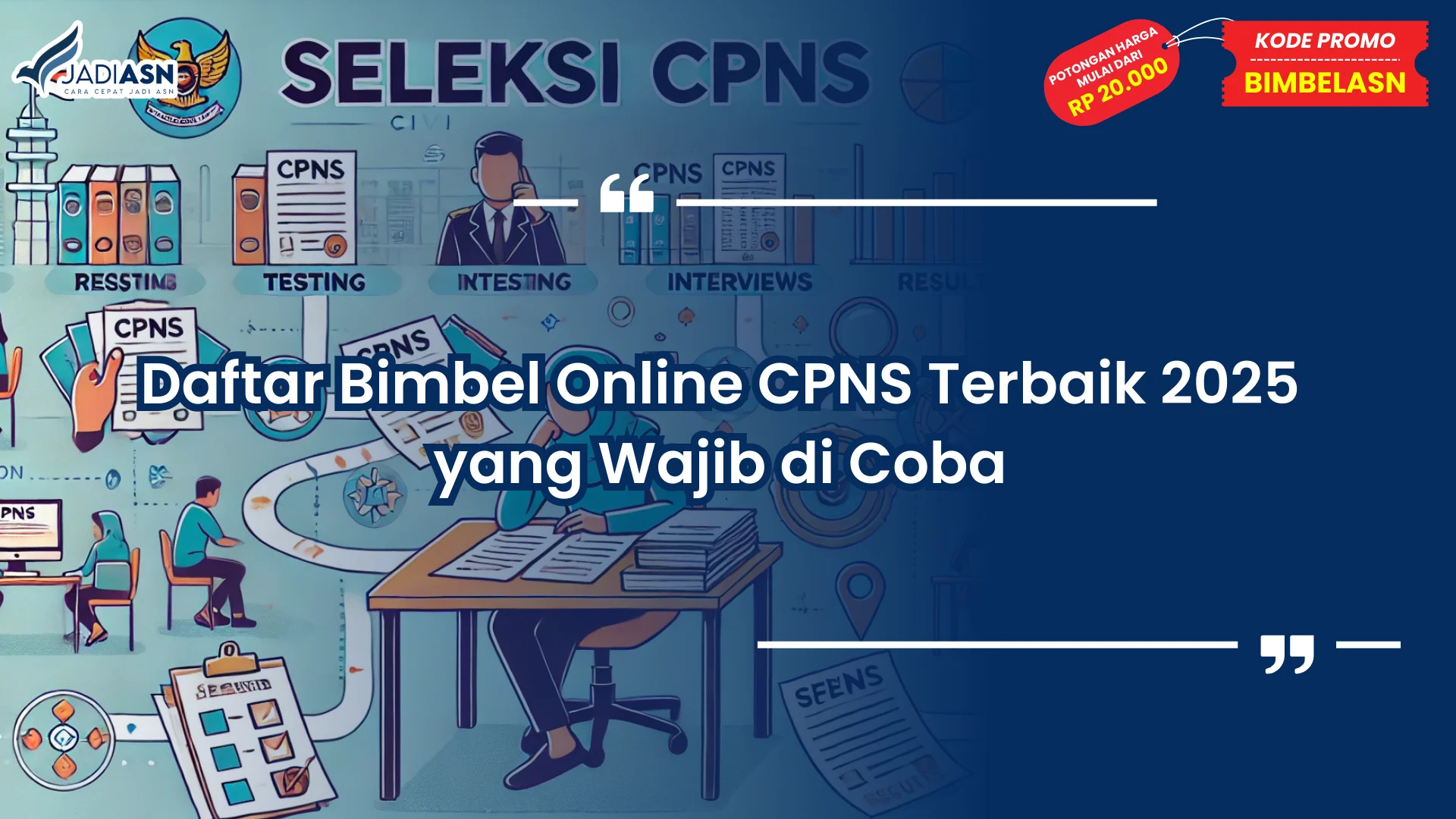 Daftar bimbel online cpns terbaik