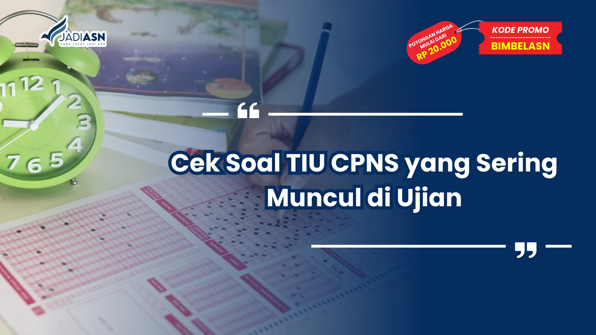 Soal TIU CPNS yang Sering Muncul