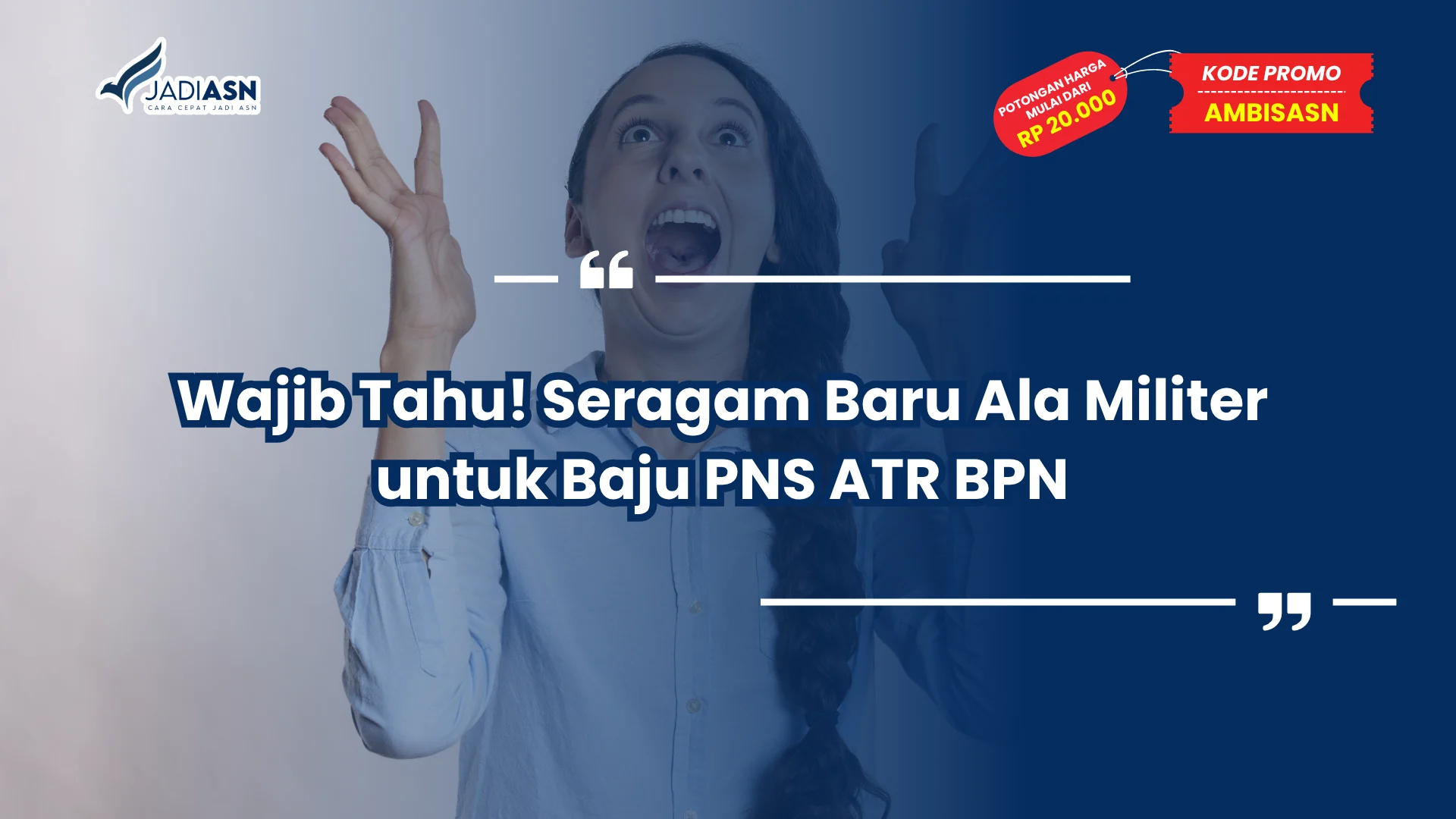 Wajib Tahu! Seragam Baru Ala Militer untuk Baju PNS ATR BPN