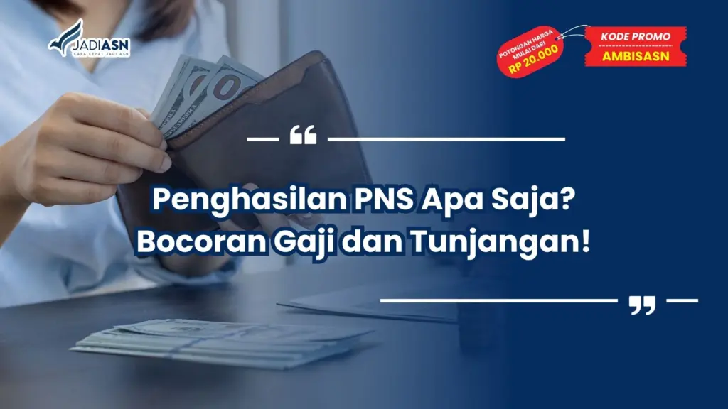 penghasilan pns apa saja