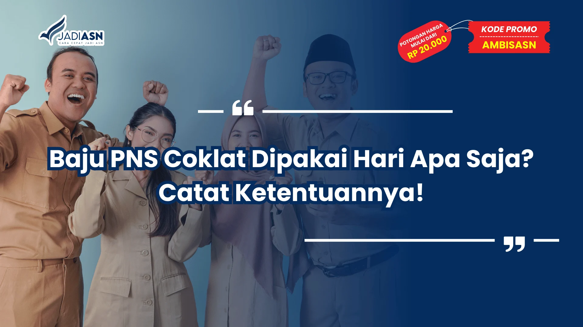 Baju PNS Coklat