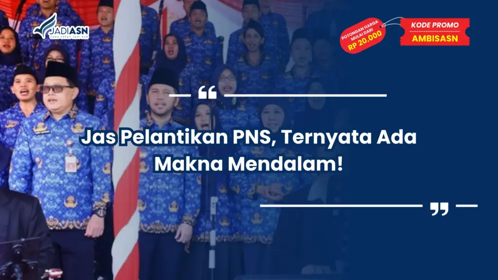 Jas Pelantikan PNS, Ternyata Ada Makna Mendalam!