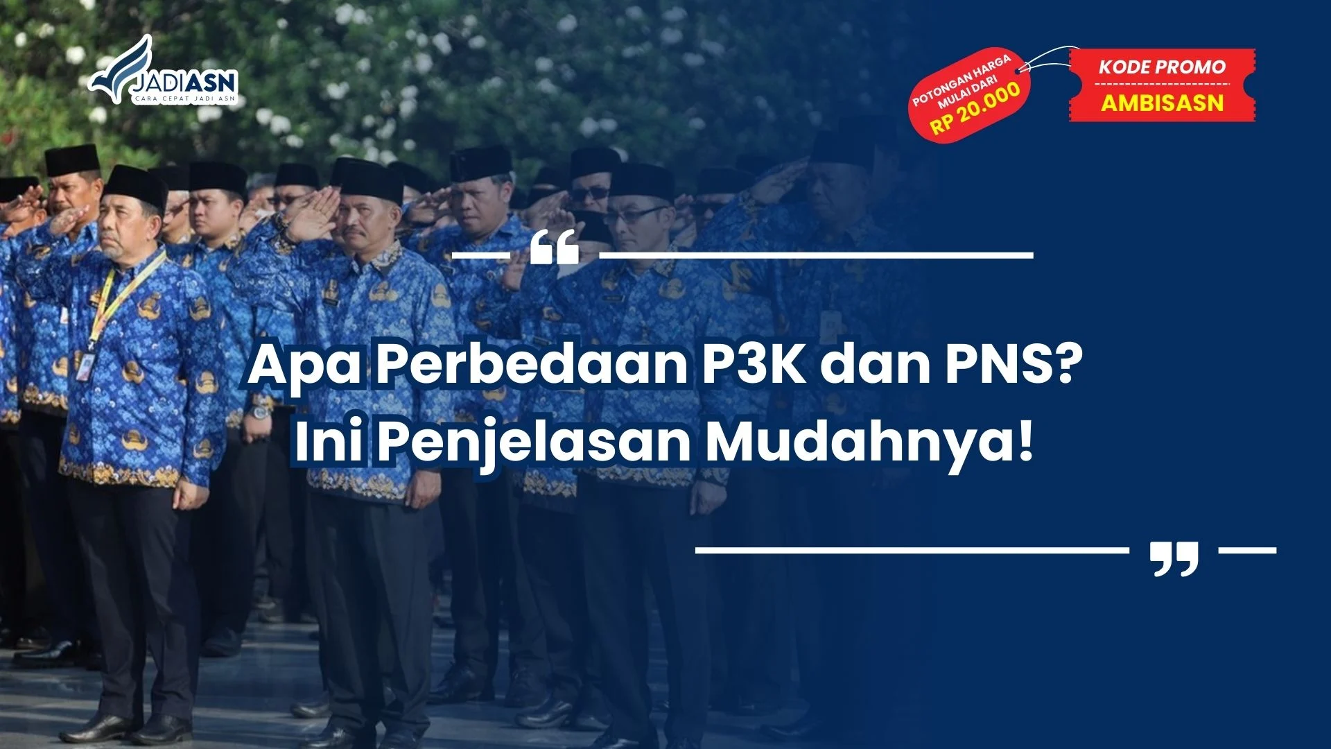 apa perbedaan p3k dan pns