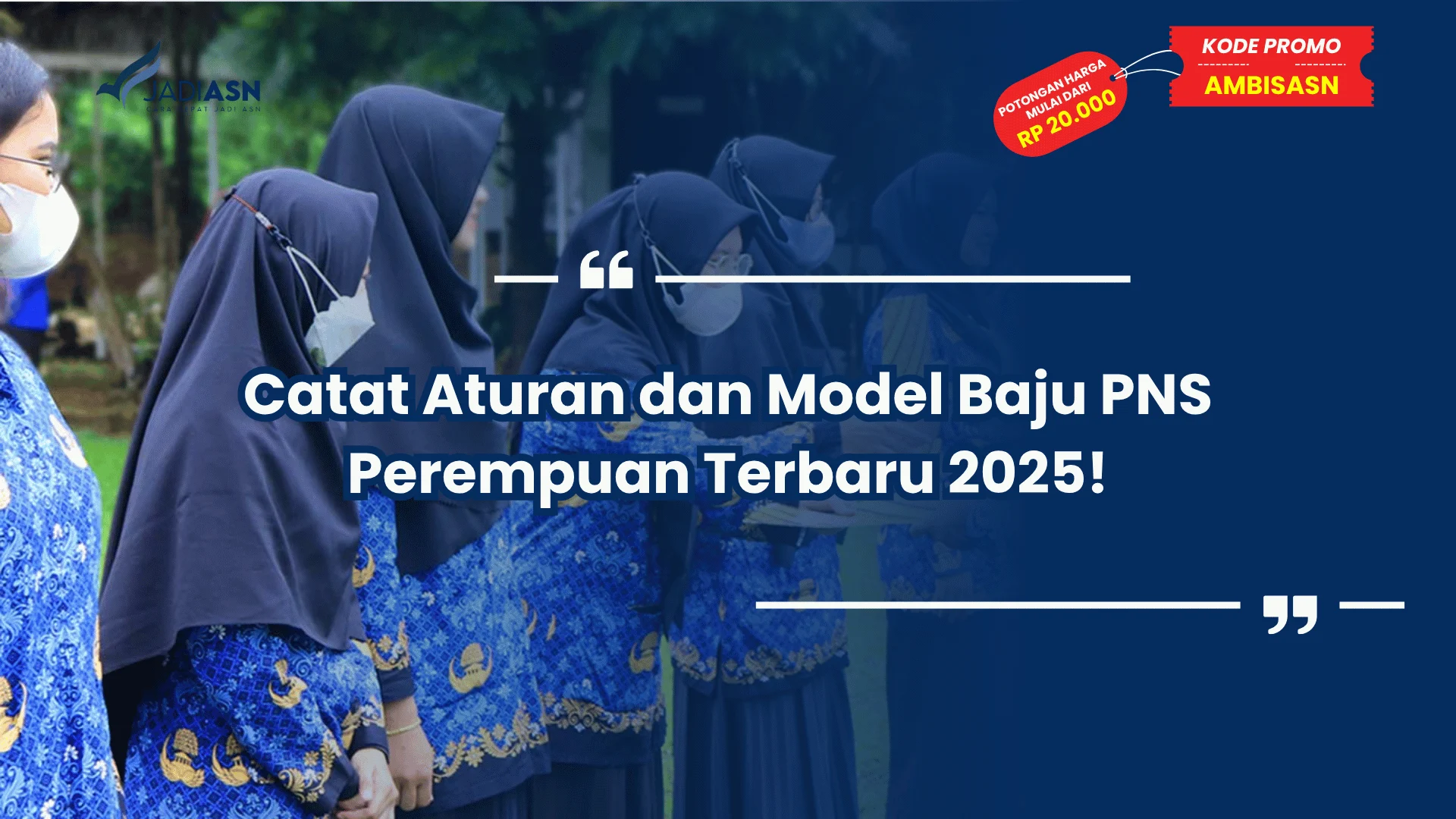 Catat Aturan dan Model Baju PNS Perempuan Terbaru 2025!