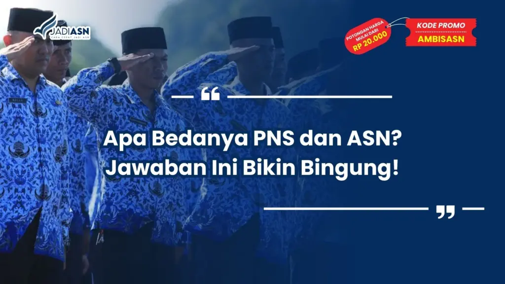 apa bedanya pns dan asn