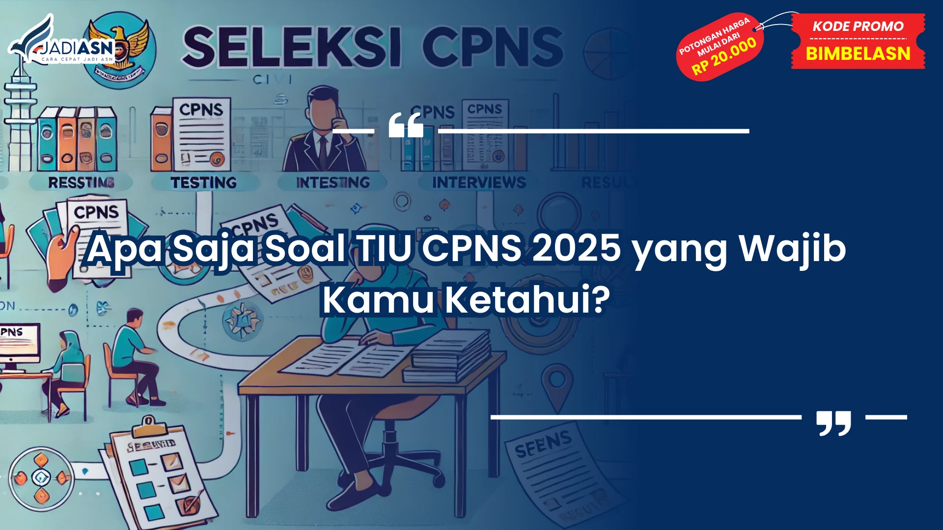 Apa saja soal tiu cpns 2025