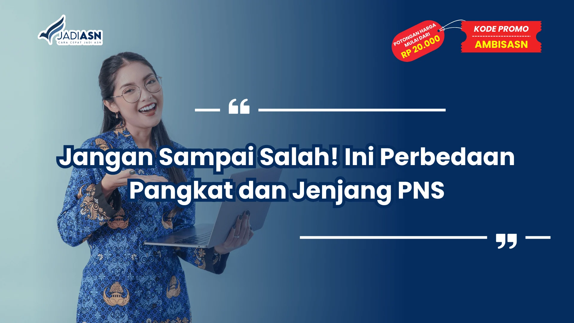 Perbedaan Pangkat dan Jenjang PNS