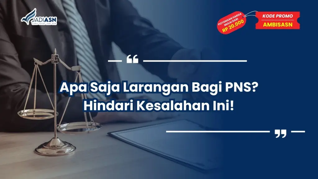 apa saja larangan bagi pns