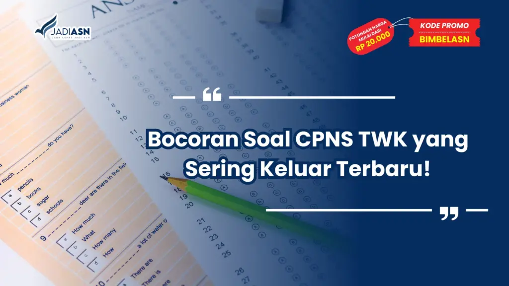 Soal CPNS TWK yang Sering Keluar