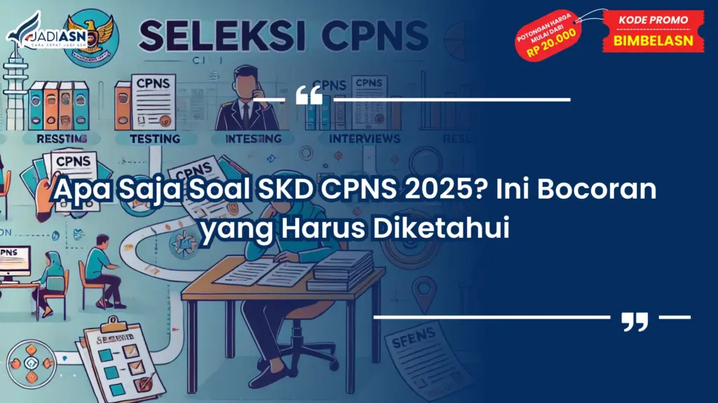 Apa saja soal skd cpns 2025