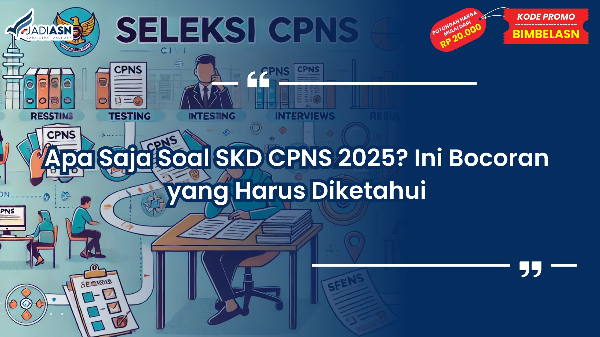 Apa saja soal skd cpns 2025
