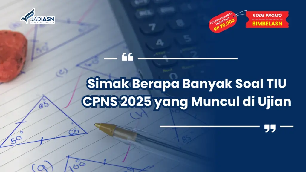 Berapa Banyak Soal TIU CPNS 2025