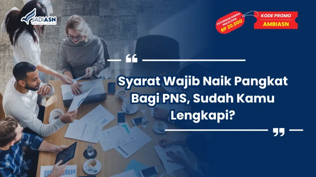 syarat naik pangkat golongan pns