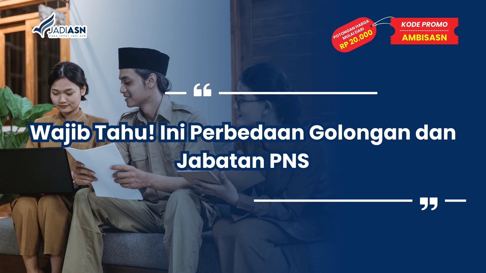 Perbedaan Golongan dan Jabatan PNS