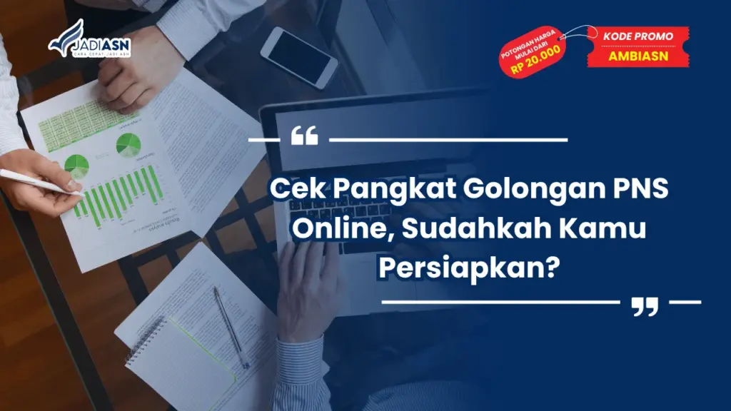 Cek Pangkat Golongan PNS Online