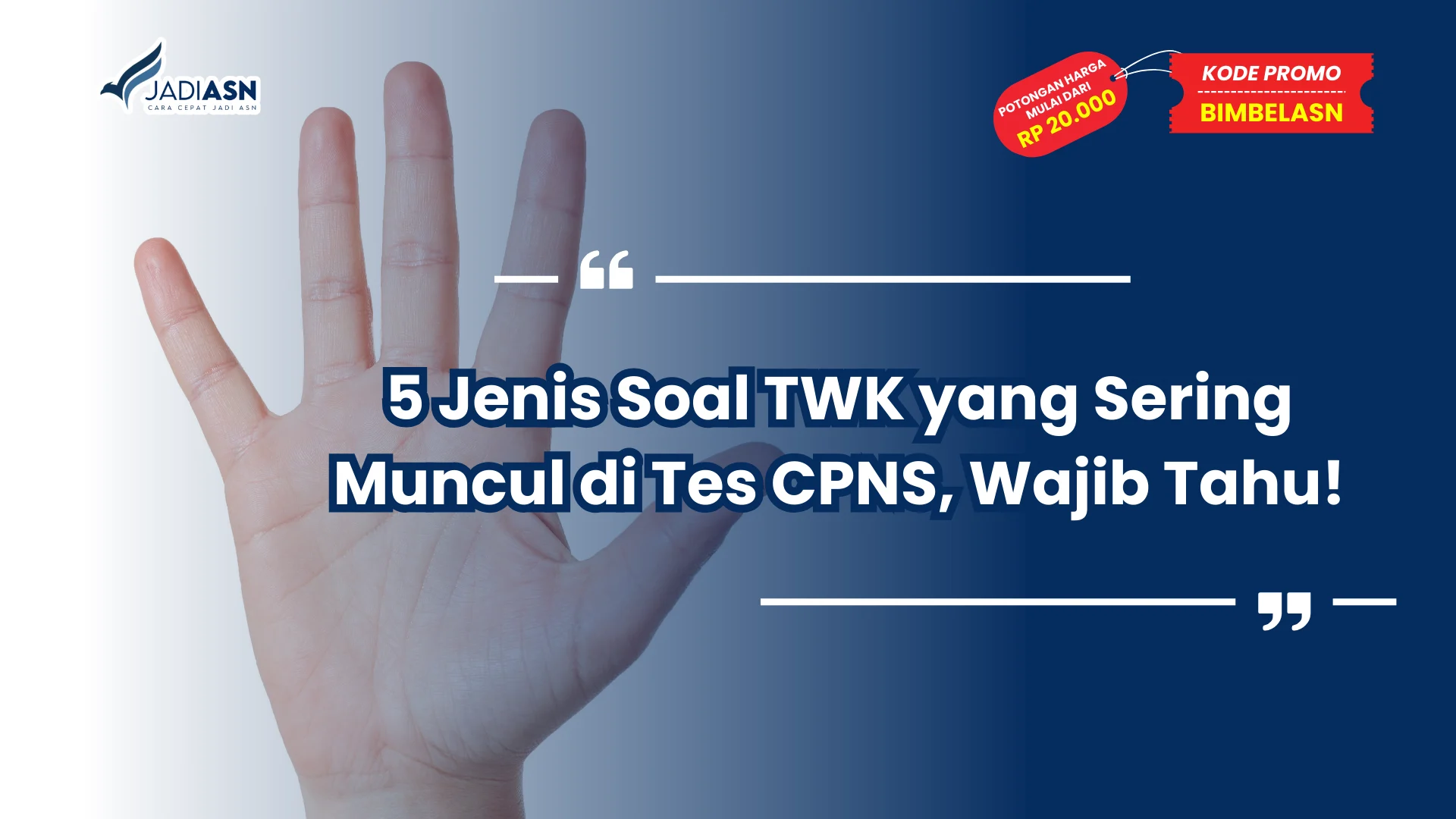 Soal TWK yang Sering Muncul di Tes CPNS