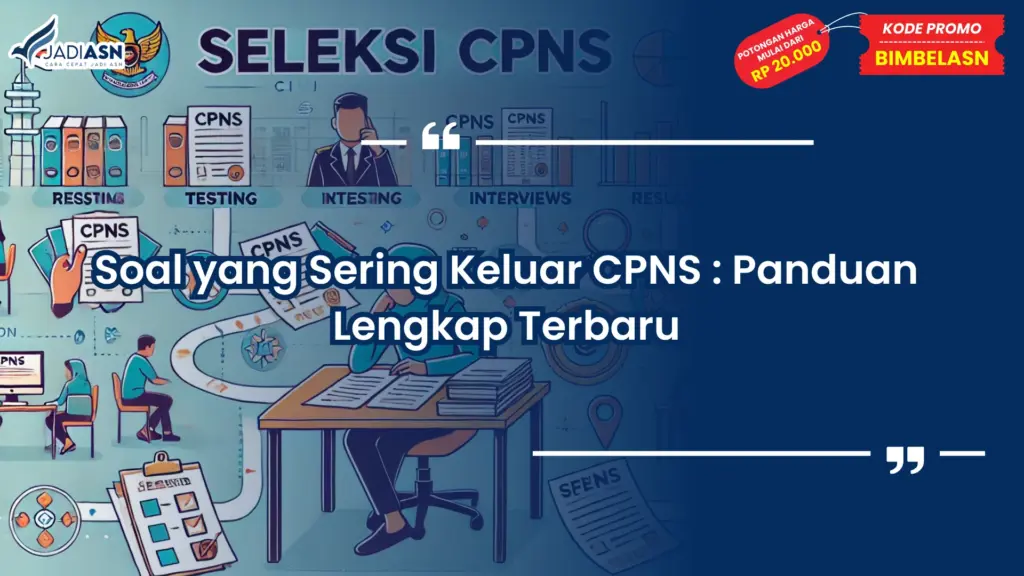 Soal yang sering keluar cpns