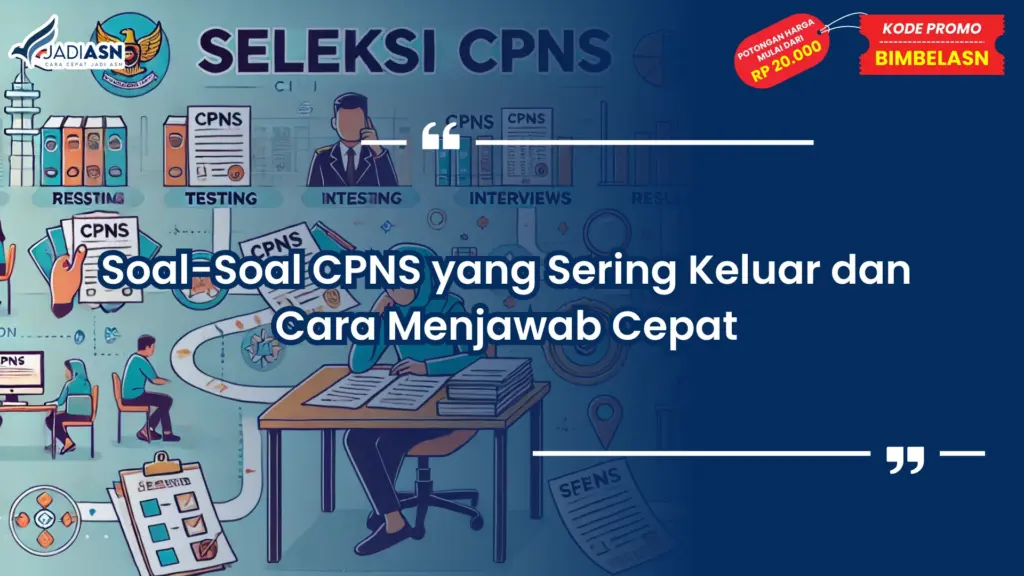 Soal-soal cpns yang sering keluar