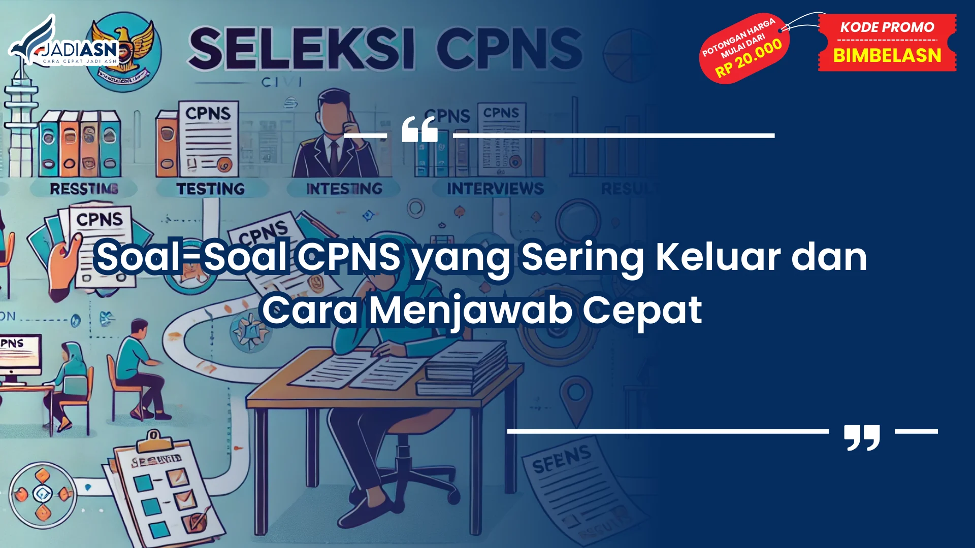 Soal-soal cpns yang sering keluar