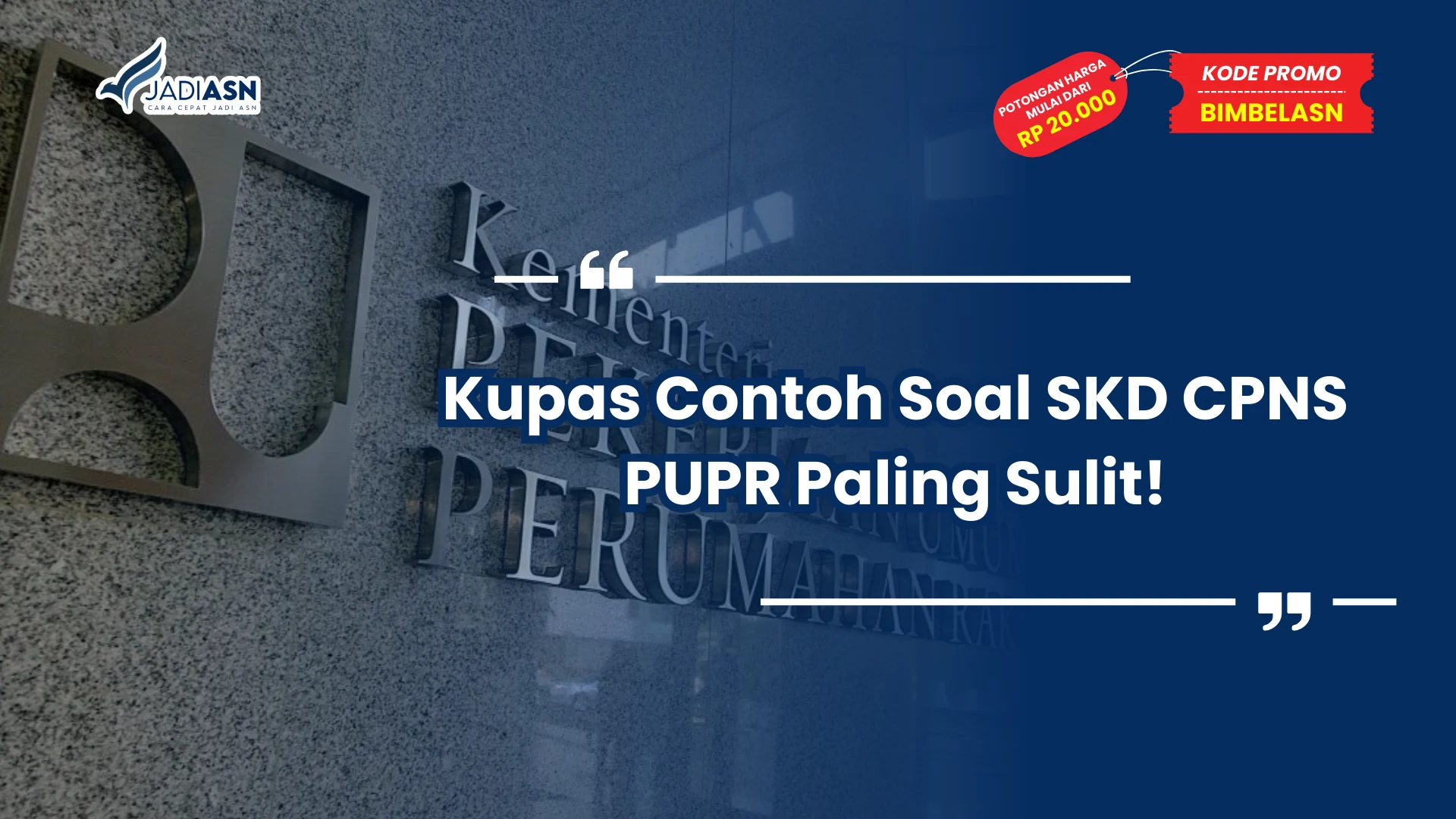 SKD CPNS PUPR