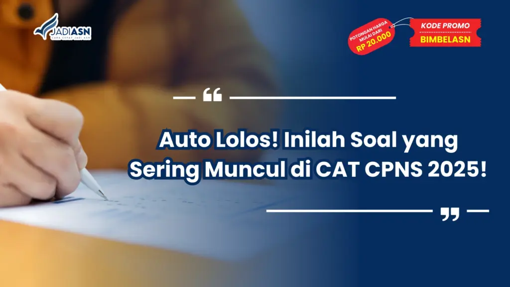 Soal yang Sering Muncul di CAT CPNS
