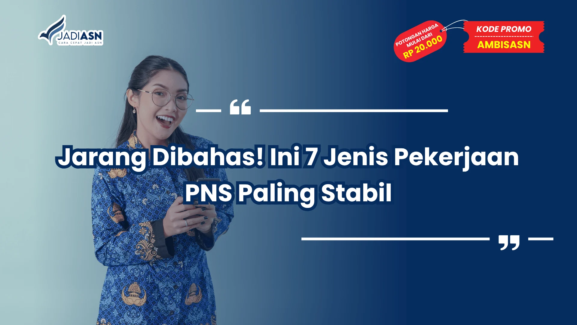 Jenis Pekerjaan PNS