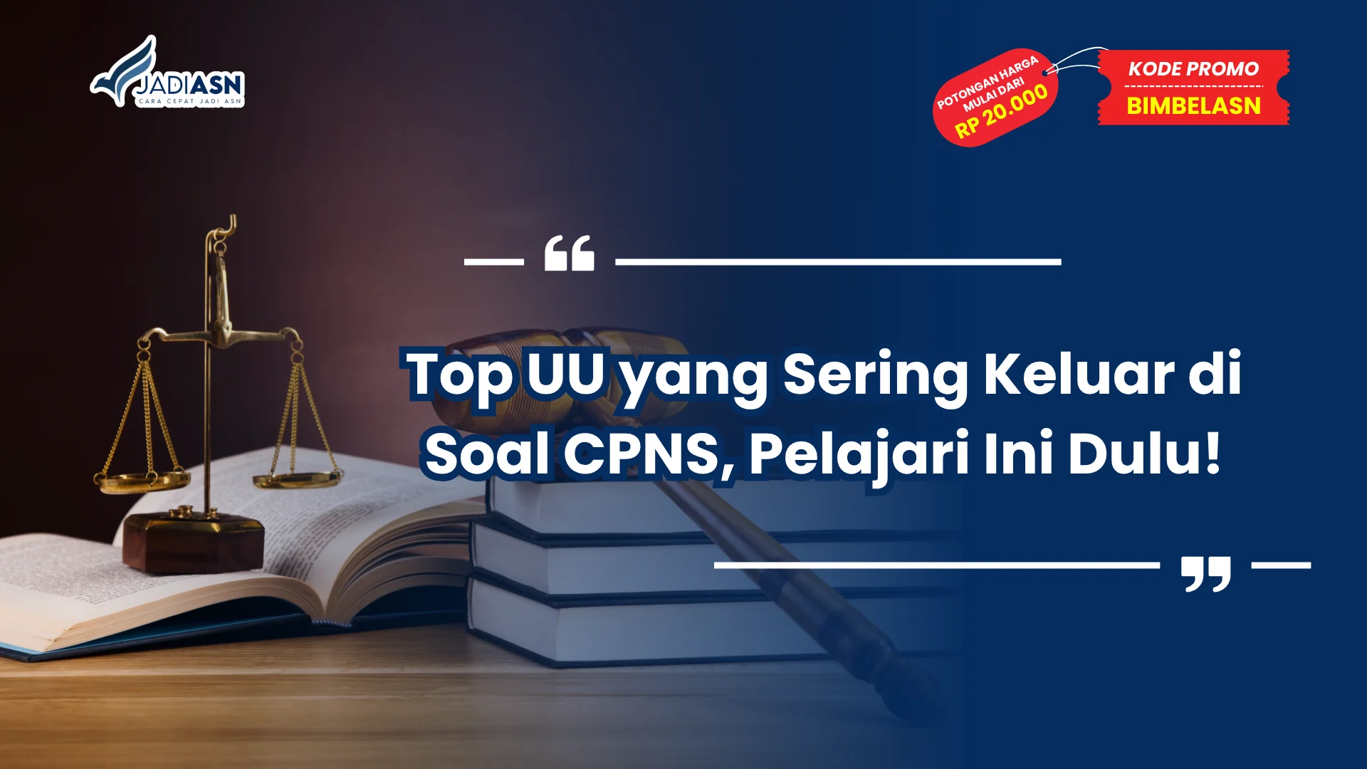 UU yang Sering Keluar di Soal CPNS