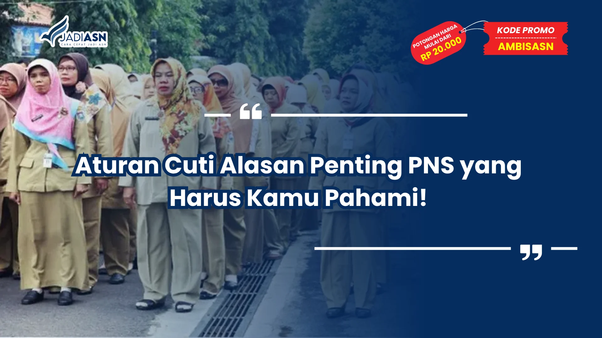 Aturan Cuti Alasan Penting PNS yang Harus Kamu Pahami!