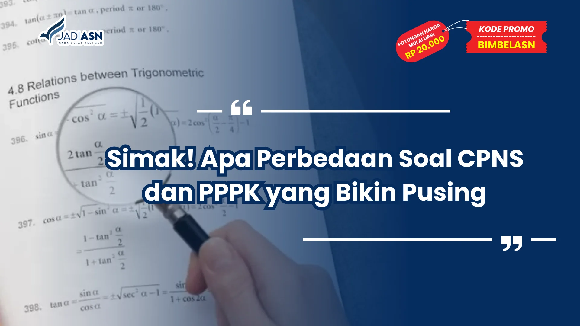 Apa Perbedaan Soal CPNS dan PPPK