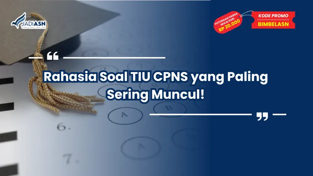 Rahasia Soal TIU CPNS