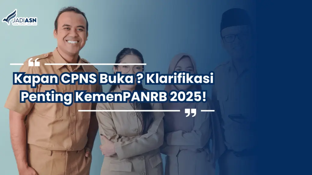 Kapan CPNS Buka